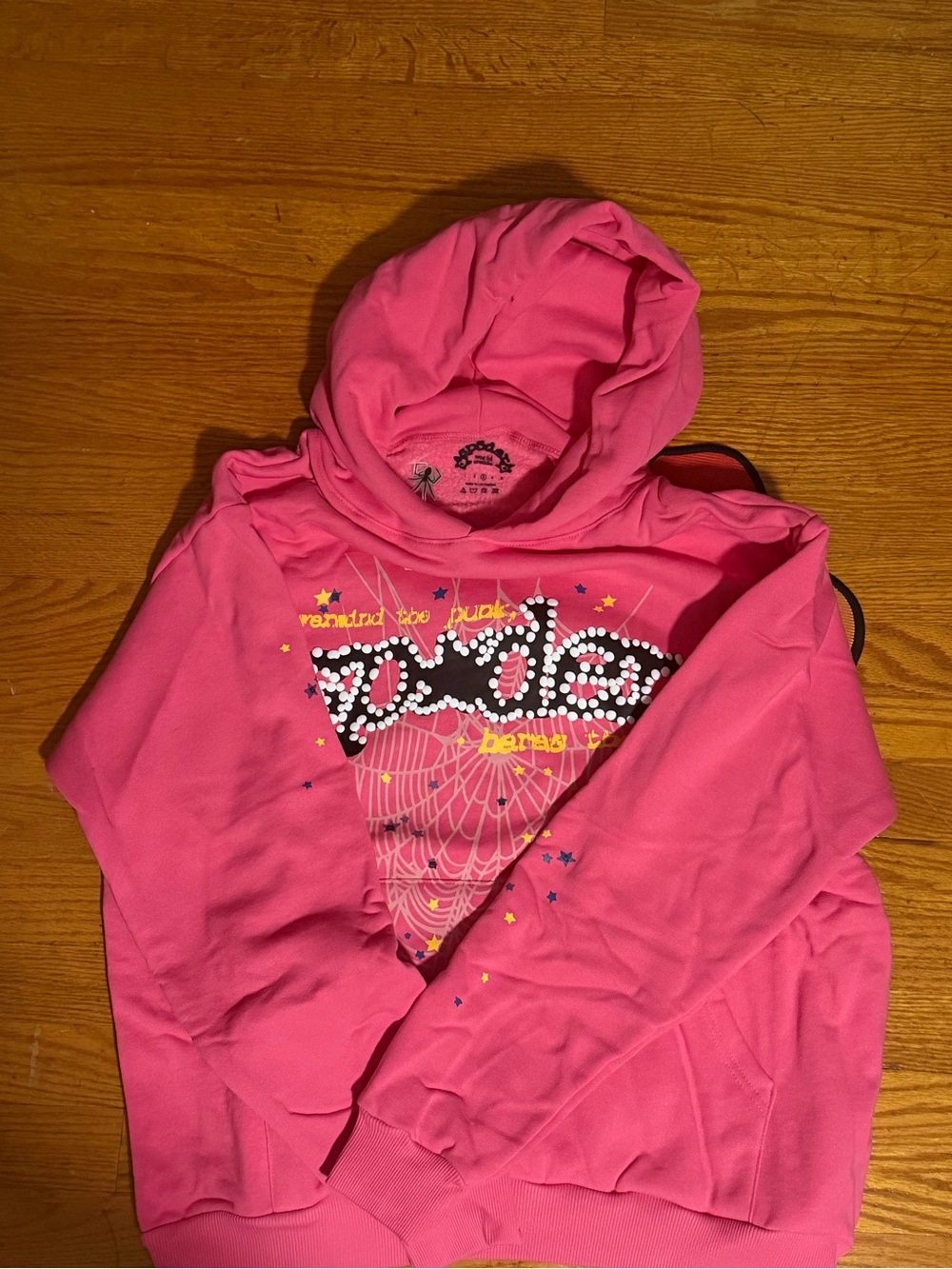 Sp5der Pink P*nk Hoodie